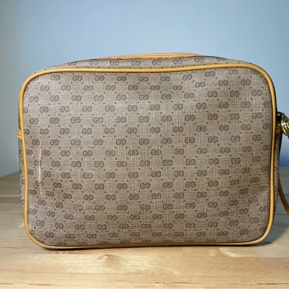 Vintage 1980s GUCCI GG Web Monogram Canvas/Leather Whistle - Picture 4 of 15